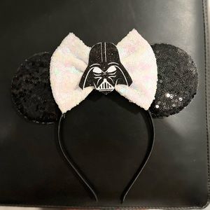 Sequin death Vader ears